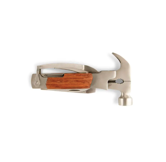 Rose Wood Handle Hammer Multi-Tool