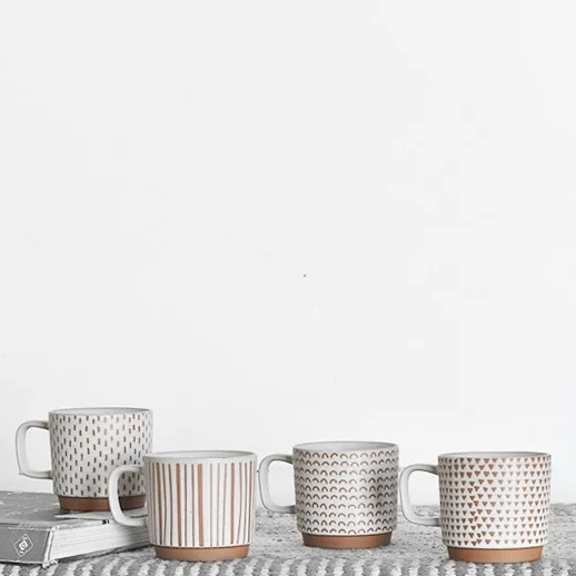 Patterned Mugs - 4 Styles