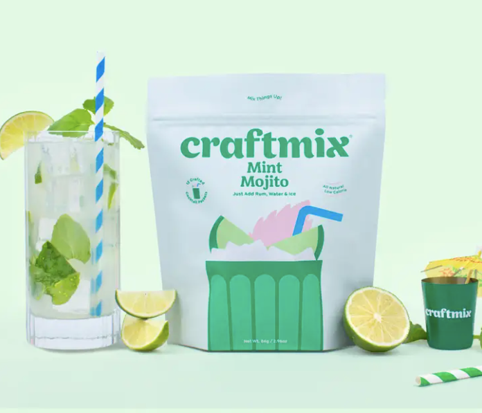 Mint Mojito Cocktail/Mocktail Drink Mix Packet