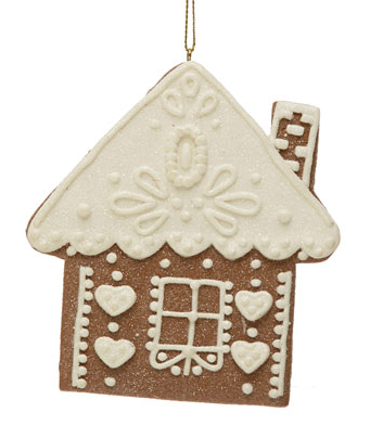 Clay Dough Gingerbread Cookie Ornament - 4 Styles
